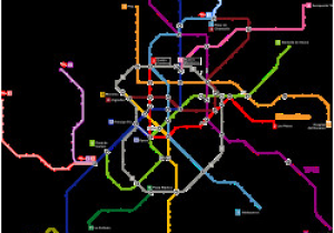 Metro Map Of Madrid Spain Madrid Metro Wikipedia