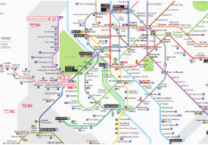 Metro Map Of Madrid Spain Maps and Essential Guides Of Madrid