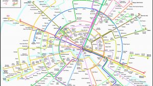 Metro Map Of Paris France Paris Metro Map Subway System Maps In 2019 Paris Metro Paris