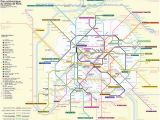 Metro Map Of Paris France Paris Metro Wikipedia