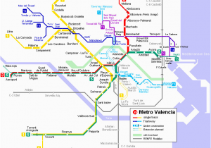 Metro Map Valencia Spain Valencia tourist attractions Map attractions Near Me