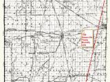Miami township Ohio Map 1795 Greenville Treaty Line Map Randolph County Historical society