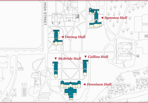 Miami University Ohio Map Miami University Campus Map Luxury Campus Maps Maps Directions