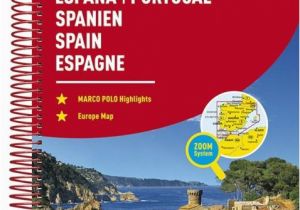 Michelin Maps Of Spain Spanien Und Portugal Straa Enatlas 1 300 000 Marco Polo