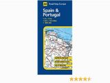 Michelin Road Maps Spain Spain and Portugal Aa Road Map Europe Series Amazon Co Uk Aa