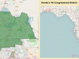 Michigan 7th Congressional District Map Florida S 7th Congressional District Wikipedia