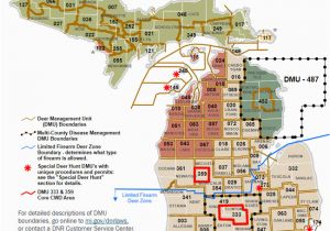 Michigan Adventure Map Dnr Dmu Management Info