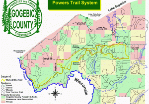 Michigan atv Trail Maps Michigan Trail Maps
