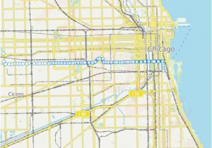 Michigan Ave Chicago Map 12 Route Time Schedules Stops Maps