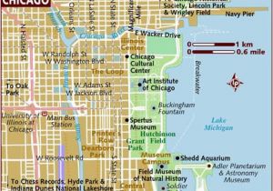 Michigan Ave Chicago Map Map Of Chicago