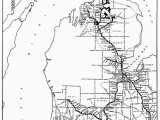 Michigan Central Railroad Map Map Of Michigan Central Railroad Lines 1916 Michigan In 2019