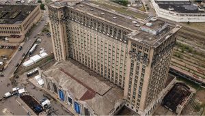 Michigan Central Station Map Inside Detroit S Crumbling Train Station that ford Plans to