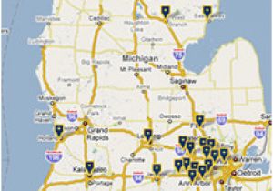 Michigan Colleges and Universities Map Maps Directions Michigan Medicine