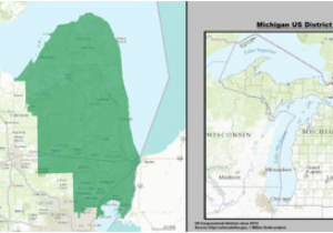 Michigan Congressional Map Michigan S Congressional Districts Revolvy