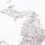 Michigan County Map with Cities Map Of Michigan Cities Michigan Road Map