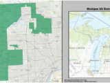 Michigan Districts Map Michigan S Congressional Districts Revolvy