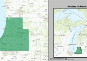 Michigan Districts Map Michigan S Congressional Districts Revolvy