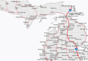 Michigan Dmu Map Map Of the Up Of Michigan Secretmuseum