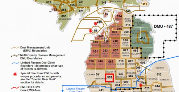 Michigan Dnr Hunting Maps Dnr Dmu Management Info