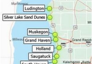 Michigan Dunes Map 32 Best Lake Michigan Vacation Images On Pinterest Michigan Travel