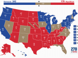 Michigan Election Results Map Blue and Red States