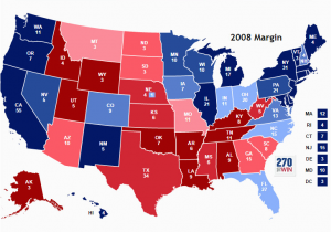 Michigan Election Results Map Presidential Election Of 2008