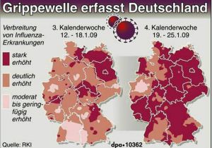 Michigan Flu Map Influenza Stark Und Fruh Dran Sudwest Badische Zeitung