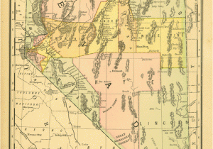 Michigan Ghost towns Map Old Wild West Map Nevada Ghost towns 1888 Wild Wild West