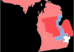 Michigan House Of Representatives Map 2018 United States House Of Representatives Elections In Michigan