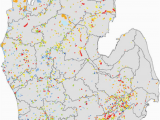 Michigan Inland Lakes Map Landsat Sd Derived Trophic Status Index Tsi for Lp Of Michigan