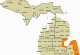 Michigan Inland Lakes Maps Michigan Lakes Map Printable Map Hd