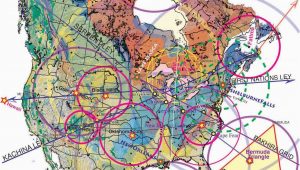 Michigan Ley Lines Map Magnetic Ley Lines In America Geology Patterns north America