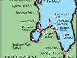 Michigan Lighthouse Map 367 Best Michigan Travel Lighthouses Images Light House