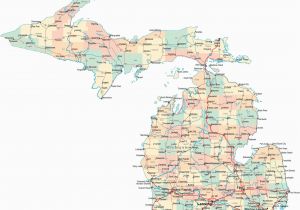 Michigan Map Cities and Counties Michigan Map with Cities and Counties Maps Directions