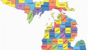 Michigan Map with Counties Michigan Map with Counties Big Michigan Love Michigan Map Big