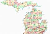 Michigan Map with County Lines and Cities Michigan Map with Cities and Counties Maps Directions