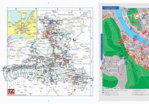 Michigan Morel Map Salzburger Land Card 2011 Folder by Saalfelden Leogang touristik