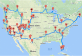 Michigan National Parks Map Road Trip Genius Calculates the Shortest Route Through 47 National