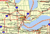 Michigan Ohio Border Map Wallpaper Map Of Michigan and Canada