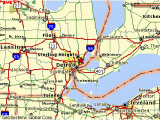 Michigan Ohio Border Map Wallpaper Map Of Michigan and Canada