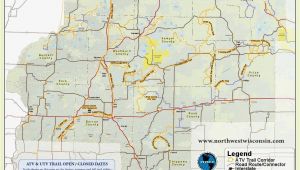 Michigan orv Maps Nw Wisconsin atv Snowmobile Corridor Map 4 Wheeling Pinterest