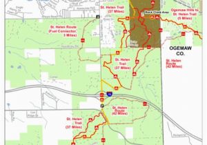 Michigan orv Trail Map St Helen orv All Cycle Conservation Club Of Michigan Avenza Maps