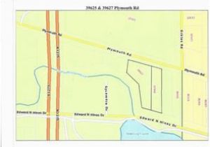 Michigan Parcel Map Real Estate for Sale 39627 Plymouth Plymouth Twp Mi 48170 Mls