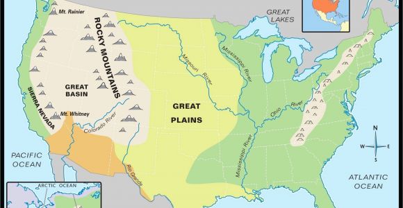 Michigan Physical Map Physical Map Of United States Best Physical Map United States