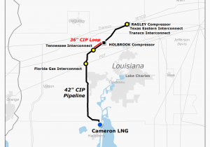 Michigan Pipeline Map Cameron Pipeline Expansion Sempra Lng