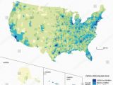 Michigan Population Density Map Population Density Map United States Best Us Population Density Map