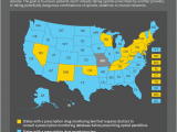 Michigan Prescription Maps States Require Opioid Prescribers to Check for Doctor Shopping