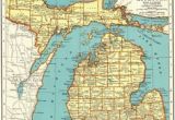 Michigan Public Land Map 10 Best Map Of Michigan Images Map Of Michigan Great Lakes State