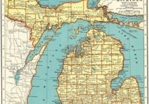 Michigan Public Land Map 10 Best Map Of Michigan Images Map Of Michigan Great Lakes State