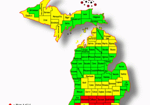 Michigan Radon Map Epa Radon Map Elegant Michigan Radon Maps Acquired by Protech